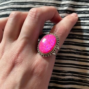 DISCONTINUED GOLDIE LEW POPPY RING size 8